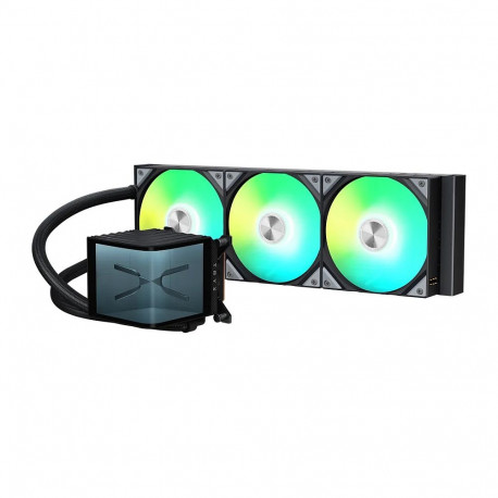 "K TRYX PANORAMA 360 ARGB AiO Wasserkühlung, 3D-AMOLED-Display - 360mm, schwarz"
