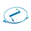 "CableMod PRO Coiled Keyboard Cable Micro-USB zu USB Typ A, Spectrum Blue - 150cm"