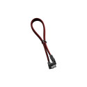 CableMod kaabel ModMesh SATA 3 täisnurkne 30cm, veripunane