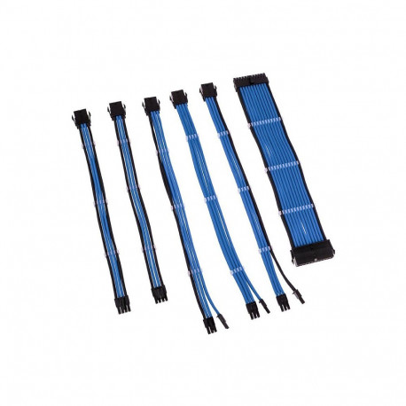 "Kolink Core Adept Braided Cable Extension Kit - Blue"