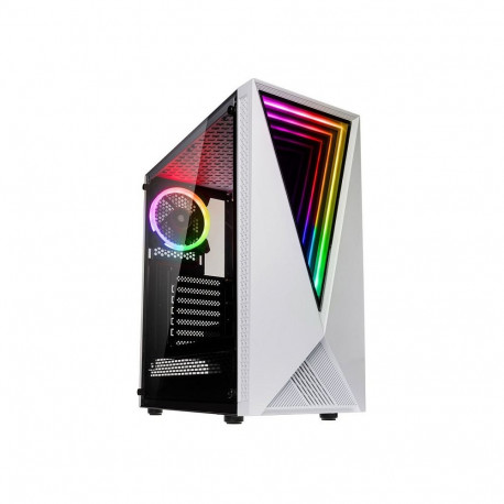 Kolink RGB midi-torn VOID aknaga, valge
