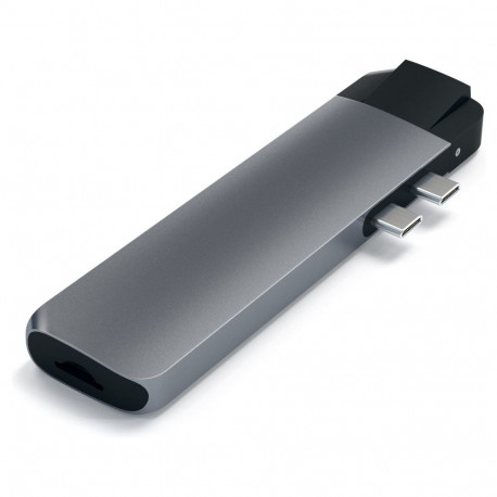 "Satechi Type-C Pro Hub 4K HDMI with Ethernet space gray"