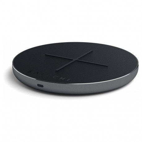 "Aluminum PD & QC Wireless Charger space gray"