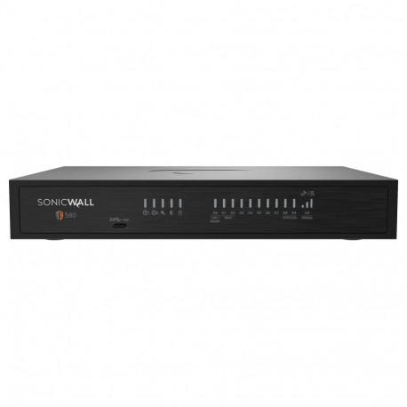 "SonicWall TZ Series (Gen 8) TZ580 - Sicherheitsgerät - Hohe Verfügbarkeit - 10GbE, 2.5GbE, 5GbE - D