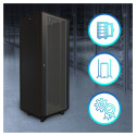 Extralink rackkapp 42U 800x800, must