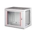 ROLINE 19-tolline seinakapp Basic Plus 9HE 600x450 BxT, hall