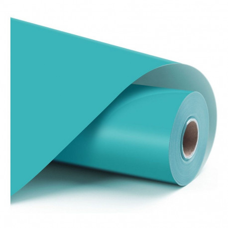 "LOKLiK Permanent haftende Vinylfolie Matt - Tiffanyblau - 30,5 x 180 cm"