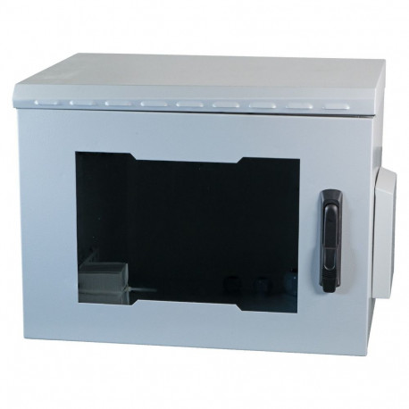 "EFB 691712IP55.2G 19 Wandgehäuse IP55 12HE Glastür Tiefe 600mm RAL7035"