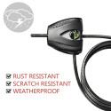 "Lock Python anpassbares Kabelschloss 5mm 8417EURDPRO"