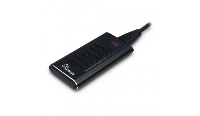 "Inter-Tech Geh M.2 SSD GD-MSLK01 black USB3.0 AES256bit"
