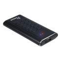 "Inter-Tech Geh M.2 SSD GD-MSLK01 black USB3.0 AES256bit"