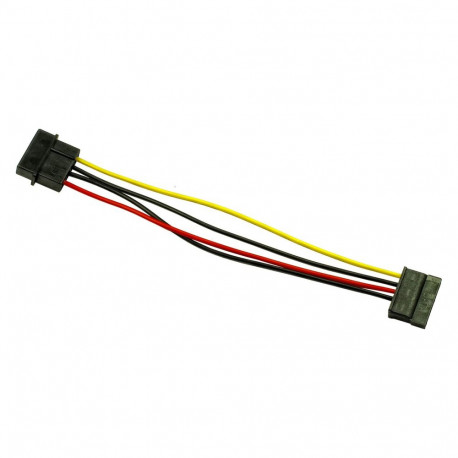 "Inter-Tech Adapter 1x Molex -> 1x SATA Power 0,15m"
