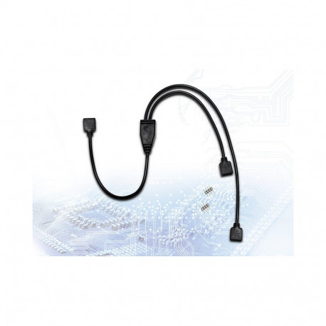"Inter-Tech Kabel RGB Verteiler, 2-fach"
