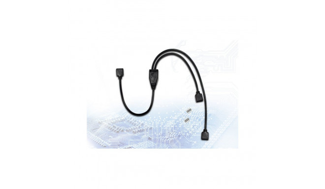 "Inter-Tech Kabel RGB Verteiler, 2-fach"