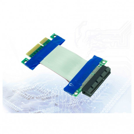 "Inter-Tech Riser Card Extender 5 cm PCIe x4 flexibel"