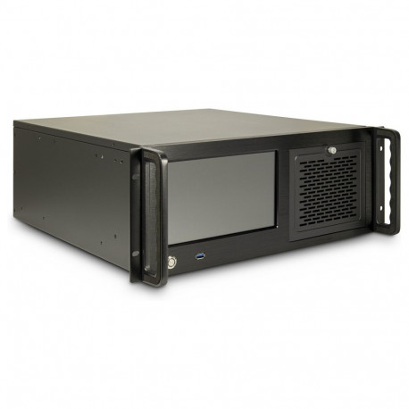 "Inter-Tech 48.3cm IPC 4U-4460TFT 4HE SERVER Touchpanel 8,9"