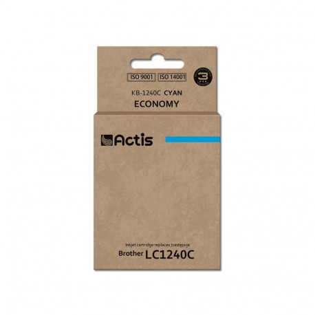 Ink Cartridge - Actis KB-1240C Compatible for Brother LC1240C Cyan