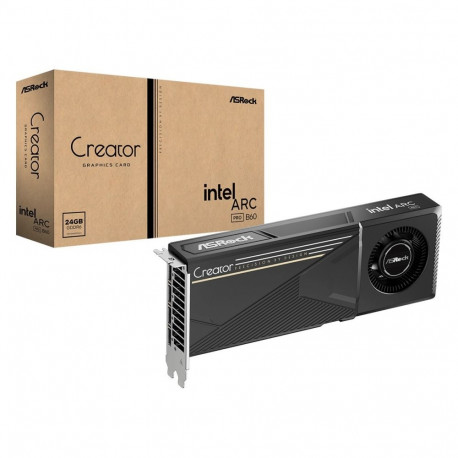 Graphics Card - ASRock Arc Pro B60 Creator 24GB, Black