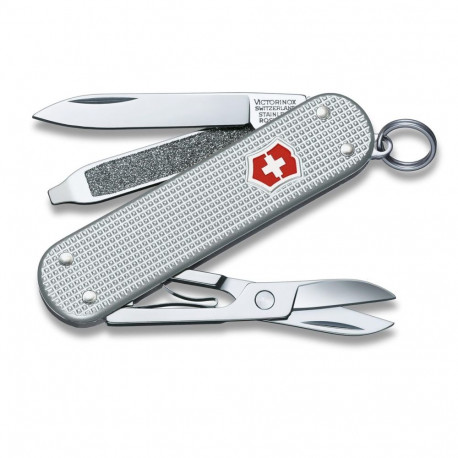 Victorinox taskunuga V-0.62 21.26 Classic Alox, hõbedane