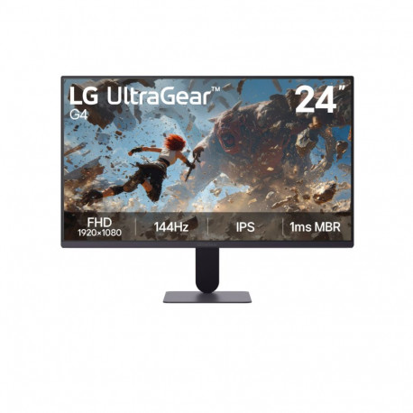 LG | 24G411B-B | 24 " | IPS | FHD | 16:9 | 144 Hz | 1 ms | 1920 x 1080 pixels | 250 cd/m² | HDMI por