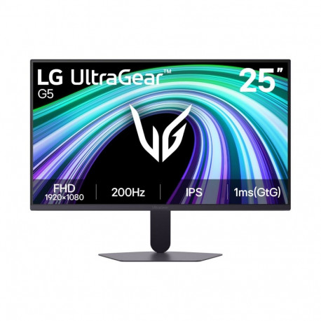 LG monitor 25G523B-B UltraGear 25" IPS FHD 16:9 200Hz 1ms 1920 x 1080 pikslit 300cd/m² HDMI-portide 