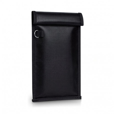 Hurtel Fireproof RFID Phone Case OTN-27 with Signal Blocker 27x12.3 cm - Black