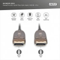 DisplayPort connection cable, DP M/M, 15.0m, w/interlock, DP 1.2, Ultra HD 4K, bl
