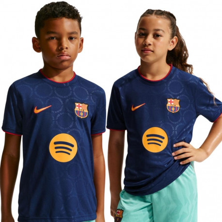 Nike laste jalgpallisärk FC Barcelona Third II6713 498 M, tumesinine