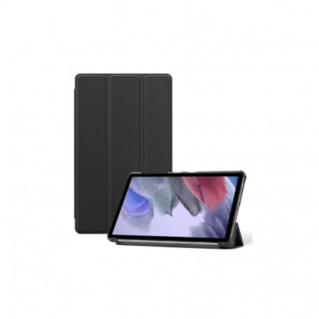 Maciņš grāmata Evelatus  Galaxy Tab A7 Lite with imitate microfiber inside Black 4752192065997 (4752