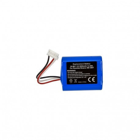 Battery For Devices Irobot Braava 380, 7.2v, 2.0ah, Ni-mh