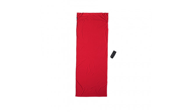 Cocoon TravelSheet Rectangular sleeping bag Cotton, Fabric Red