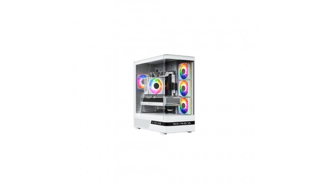 PC case Volcano AQ200 ARGB MIDI WHITE