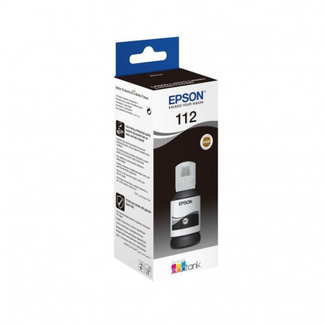 Ink Cartridge - Epson 112 Pigment Ink Bottle 130 ml C13T06C14A Black