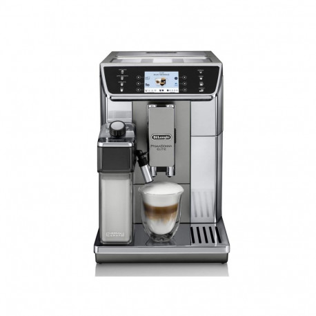 Coffee Maker - DeLonghi PrimaDonna Elite ECAM 650.55.MS Fully Automatic Espresso Machine 2 L Silver 
