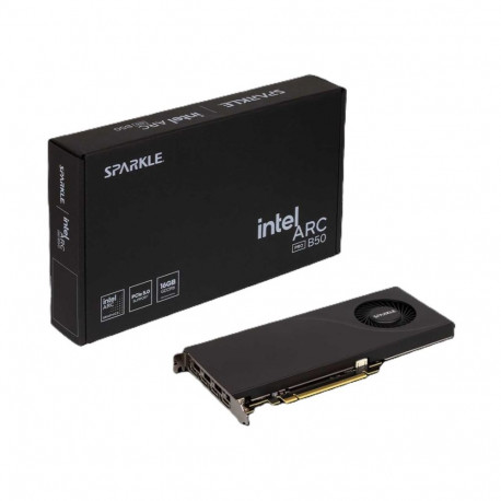 Graphics Card - SPARKLE Intel Arc PRO B50 16GB Graphics Card Black