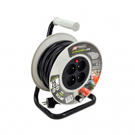 AWTOOLS pikendusjuhtme rull Standard 40m 3x1.5mm 16A / 3680W