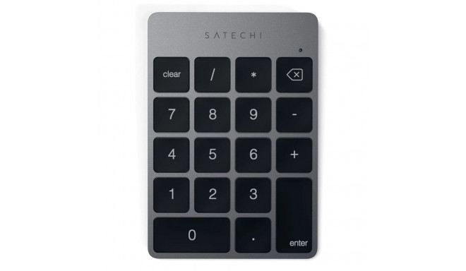 Satechi ST-KSALKPM mobile device keyboard Numeric Bluetooth Grey