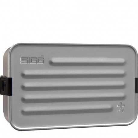 SIGG toidukonteiner 8698.00 ristkülikukujuline karp, 1tk, must, hall