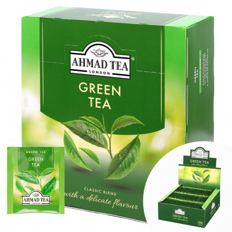 Roheline tee AHMAD Classic 100tk karbis ümbrikus