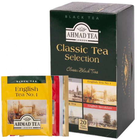 Black tea AHMAD Classic selection 20 pcs in an envelope
