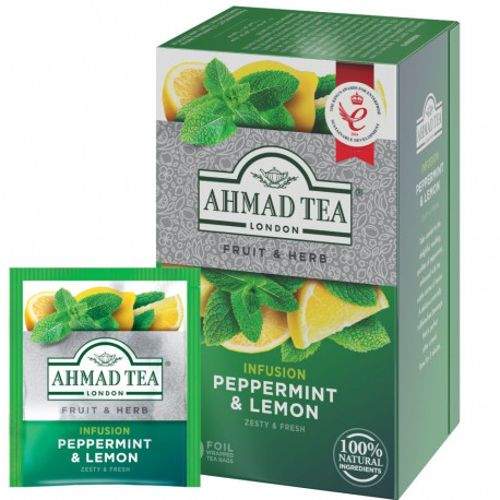 Taimetee AHMAD piparmünt/sidrun 20tk ümbrikus