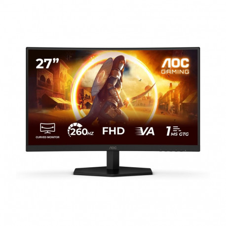AOC monitor C27G42ZE 27" Fast VA FHD 16:9 260Hz 1ms 1920 x 1080 pikslit 300cd/m² 1 HDMI-port, must