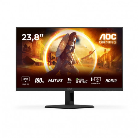 AOC monitor AGON Q24G4RE 24″ Fast IPS QHD 16:9 180Hz 1ms 2560 x 1440 pikslit 300 cd/m² 1 HDMI-port, 