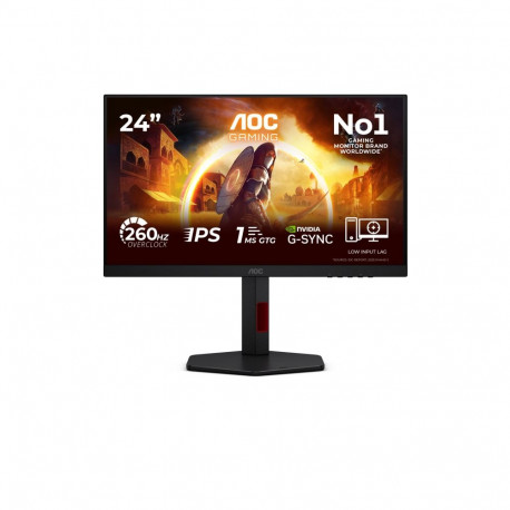AOC monitor 24G4ZR 24" Fast IPS FHD 16:9 240Hz 1ms 1920 x 1080 pikslit 300cd/m² HDMI-portide arv 2, 