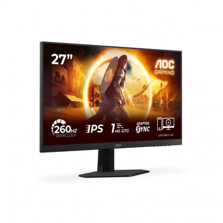 AOC monitor 27G4ZRE 27" Fast IPS FHD 16:9 260Hz 1ms 1920 x 1080 pikslit 300cd/m² 2 HDMI-porti, must