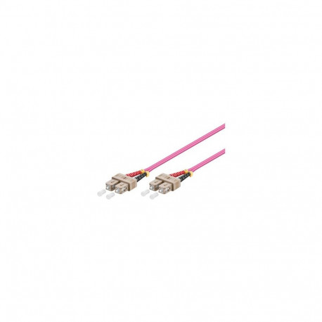 Alcasa 10m SC/SC InfiniBand/fibre optic cable Violet
