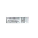 Keyboard - Cherry KW 9100 SLIM Wireless Keyboard DE White