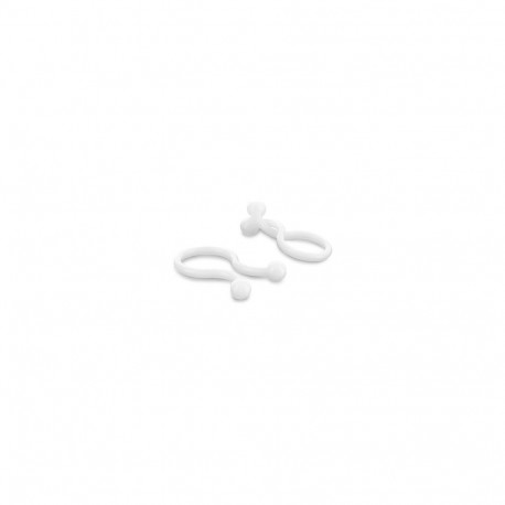"Delock Kabeldriller Ø 13 mm transparent, 100 Stück"