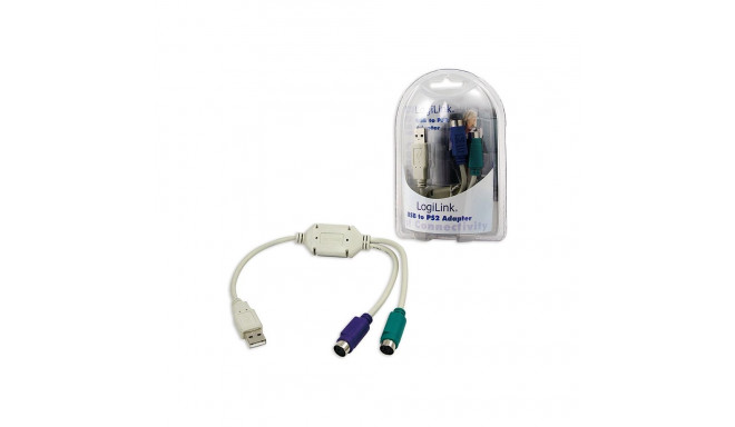 LogiLink adapter USB -> PS/2 2x
