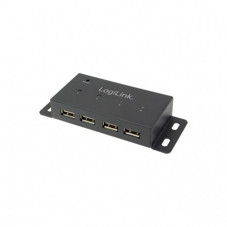 "LogiLink UA0141A USB 2.0 HUB 4-Port 4xUSB 2.0 montierbar"